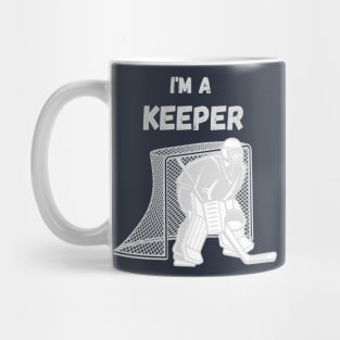 Hockey goal keeper Mug